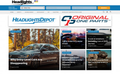 headlights.com screenshot