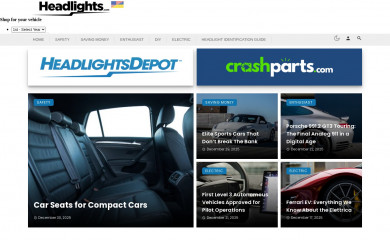 headlights.com screenshot