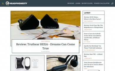headphonesty.com screenshot