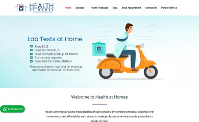 healthathomes.com screenshot