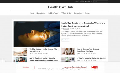 healthcarthub.com screenshot