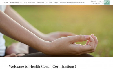 healthcoachcertifications.com screenshot
