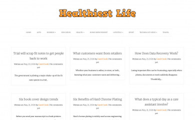 healthiestlife4me.com screenshot