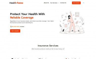 healthrates.ca screenshot