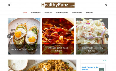 healthyfanz.com screenshot