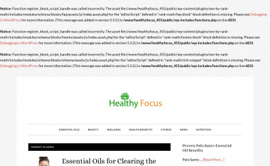 healthyfocus.org screenshot