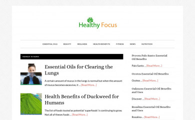 healthyfocus.org screenshot