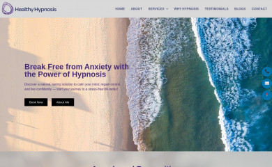 healthyhypnosis.com.au screenshot