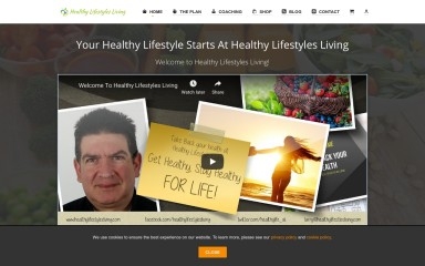 healthylifestylesliving.com screenshot
