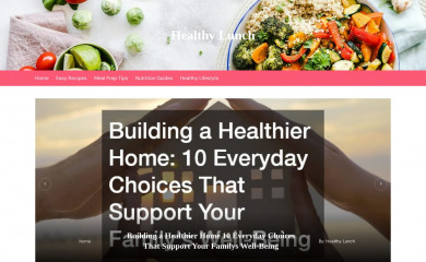 healthylunch.info screenshot