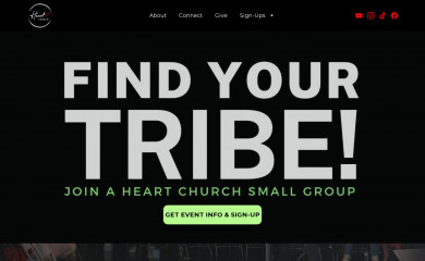 heartchurchva.org screenshot