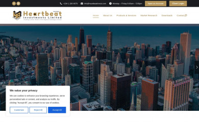 heartbeatinvest.com screenshot