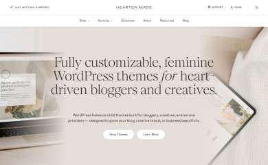 https://heartenmade.com screenshot