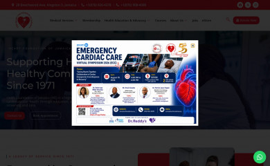 heartfoundationja.org screenshot