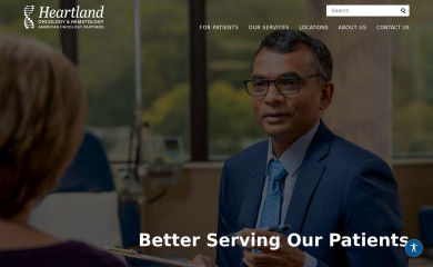 heartlandoncology.com screenshot