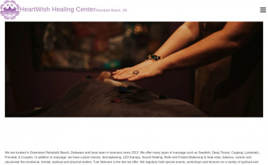 heartwishmassage.com screenshot