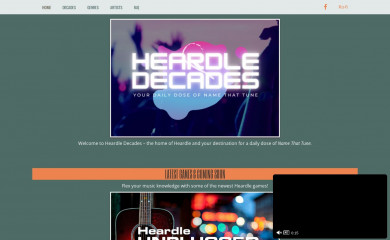 heardledecades.com screenshot
