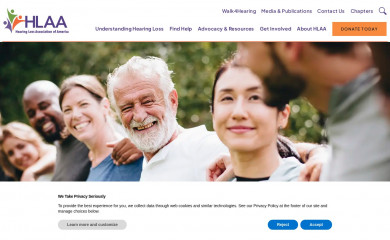 hearingloss.org screenshot