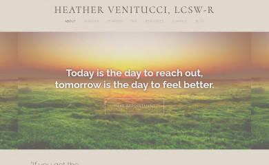 heathervenitucci.com screenshot