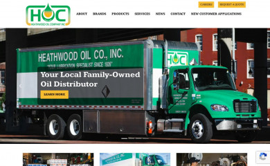 heathwoodoil.com screenshot