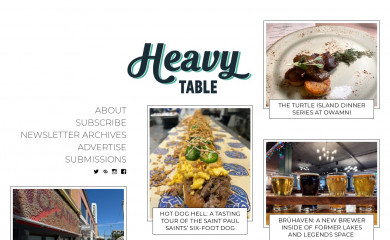 heavytable.com screenshot