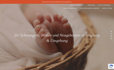 hebamme-kurtenbach.de screenshot