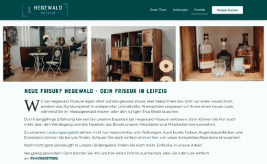 hegewald-friseure.de screenshot