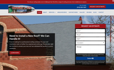 hedbergandson.com screenshot