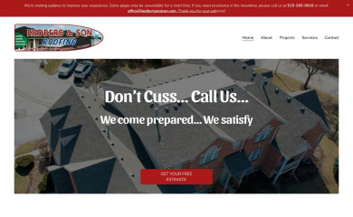 hedbergandson.com screenshot