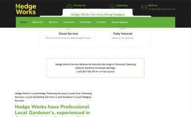 hedgeworks.com.au screenshot
