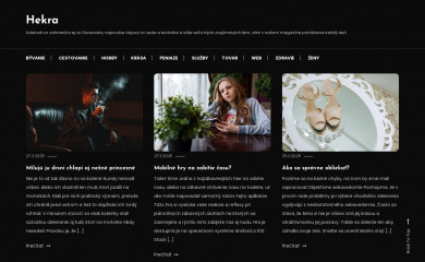 hekra.sk screenshot