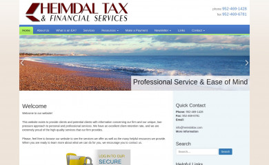 heimdaltax.com screenshot