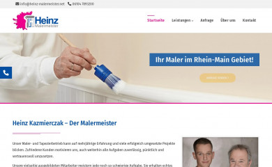 heinz-malermeister.net screenshot