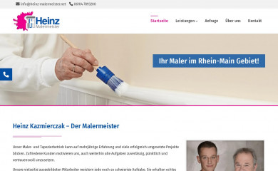heinz-malermeister.net screenshot