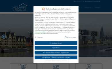 heinen-immobilien.de screenshot