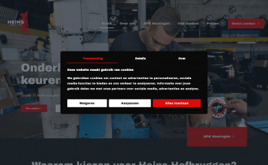 heins-hefbruggen.nl screenshot