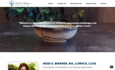 heidibirkner.com screenshot