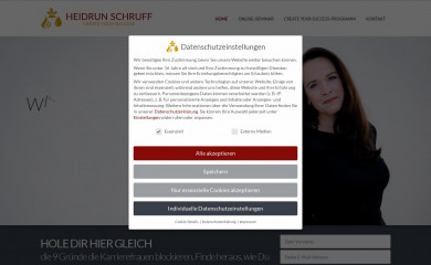 heidrunschruff.de screenshot