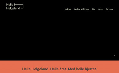 heilehelgeland.no screenshot