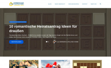 heiratsantrag-ideen.com screenshot