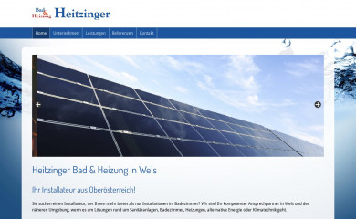 heitzinger-installationen.at screenshot