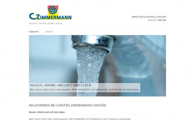 heizungzimmermann.de screenshot