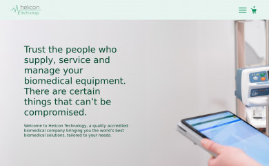 helicon.com.au screenshot