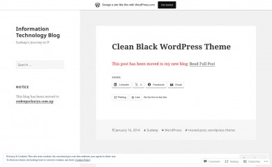 http://hellocoding.wordpress.com/2014/01/16/clean-black-wordpress-theme/ screenshot