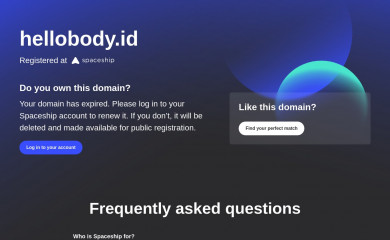 hellobody.id screenshot