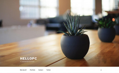 hellopc.be screenshot