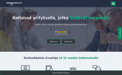 https://www.helpotkotisivut.fi screenshot