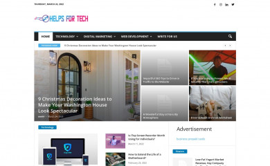 helpsfortech.com screenshot