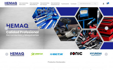 hemaq.cl screenshot