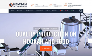 hemsanmakina.com screenshot